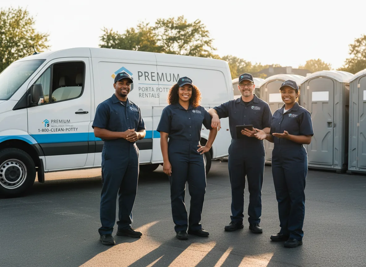 VIP Portable Toilets company in Regent, ND